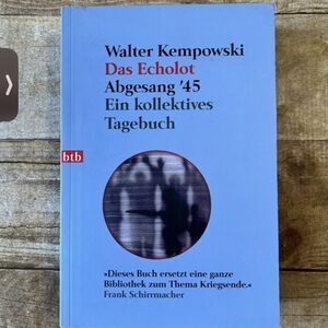 Das Echolot Abgesang '45 Ein kollektives Tagebuch - Kempowski, Walter